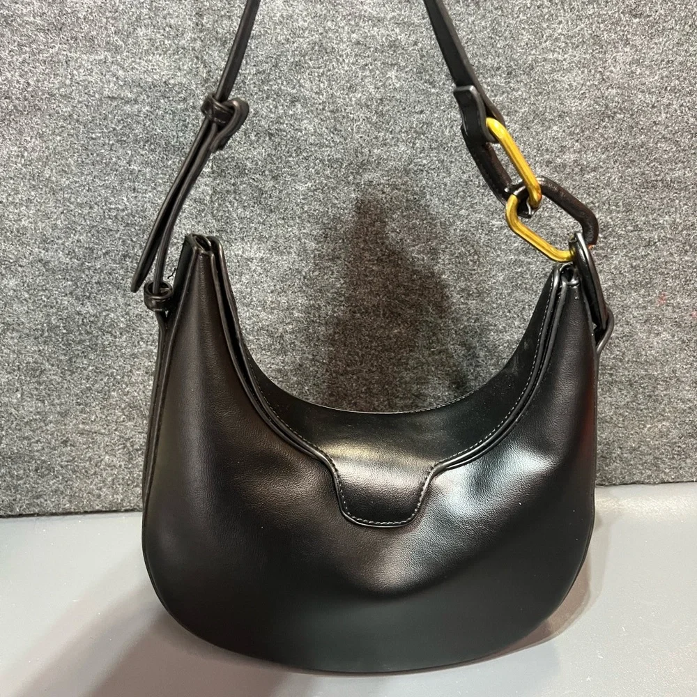 Madison West Black Shoulder Bag